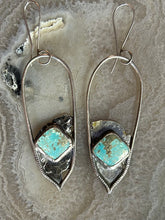 Load image into Gallery viewer, KINGMAN TURQUOISE EARRING PAIR