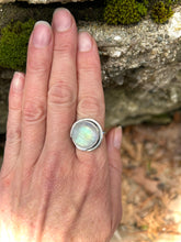 Load image into Gallery viewer, RAINBOW MOONSTONE RING