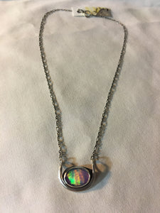 AURORA OPAL & QUARTZ NECKLACE