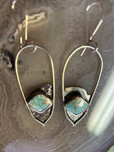Load image into Gallery viewer, KINGMAN TURQUOISE EARRING PAIR