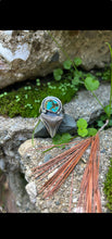 Load image into Gallery viewer, TURQUOISE SHARK RING