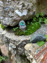 Load image into Gallery viewer, TURQUOISE SHARK RING
