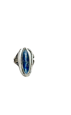 BLUE KYANITE RING