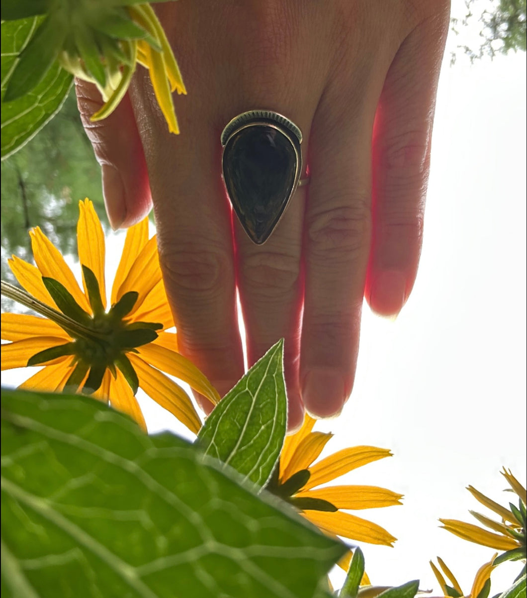 BLACK ONYX RING