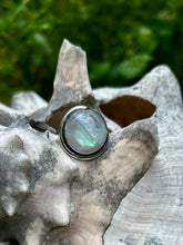 Load image into Gallery viewer, RAINBOW MOONSTONE RING