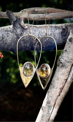 CITRINE EARRINGS