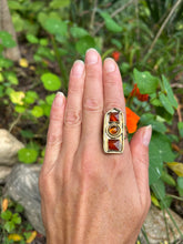 Load image into Gallery viewer, CARNELIAN AMBER RING