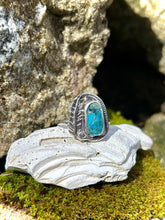 Load image into Gallery viewer, KINGMAN TURQUOISE RING