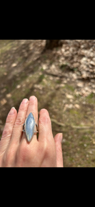 BLUE KYANITE RING