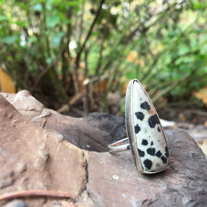 DALMATIAN JASPER RING