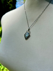 RAINBOW MOONSTONE PENDANT