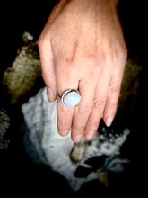 Load image into Gallery viewer, RAINBOW MOONSTONE RING