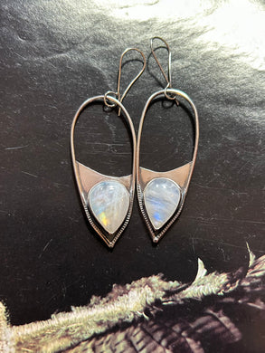RAINBOW MOONSTONE EARRINGS
