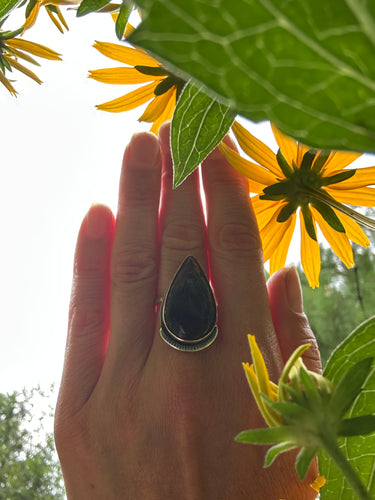 BLACK ONYX RING