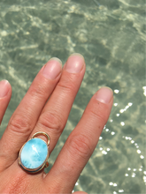 Load image into Gallery viewer, LARIMAR RING