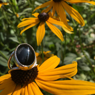 BLACK ONYX RING