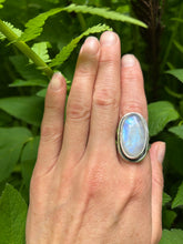 Load image into Gallery viewer, RAINBOW MOONSTONE RING