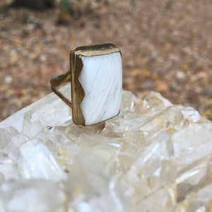 SCOLECITE RING