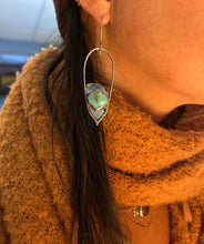 Load image into Gallery viewer, KINGMAN TURQUOISE EARRING PAIR